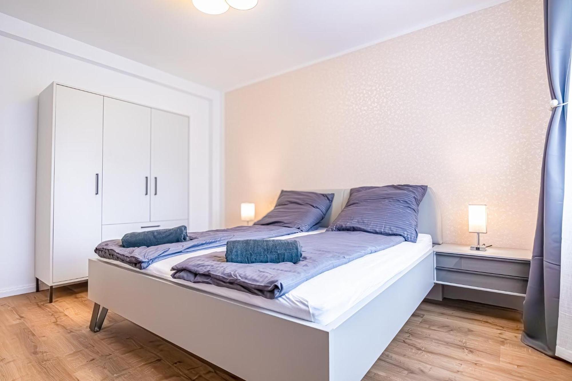 Charming 1Br And 1Lr Apt Modern Design Donaustadt Vienna Exterior photo